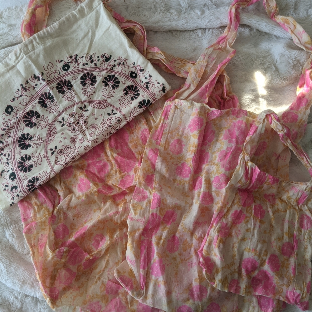 Lot of Free People Reusable Shipping Bags
